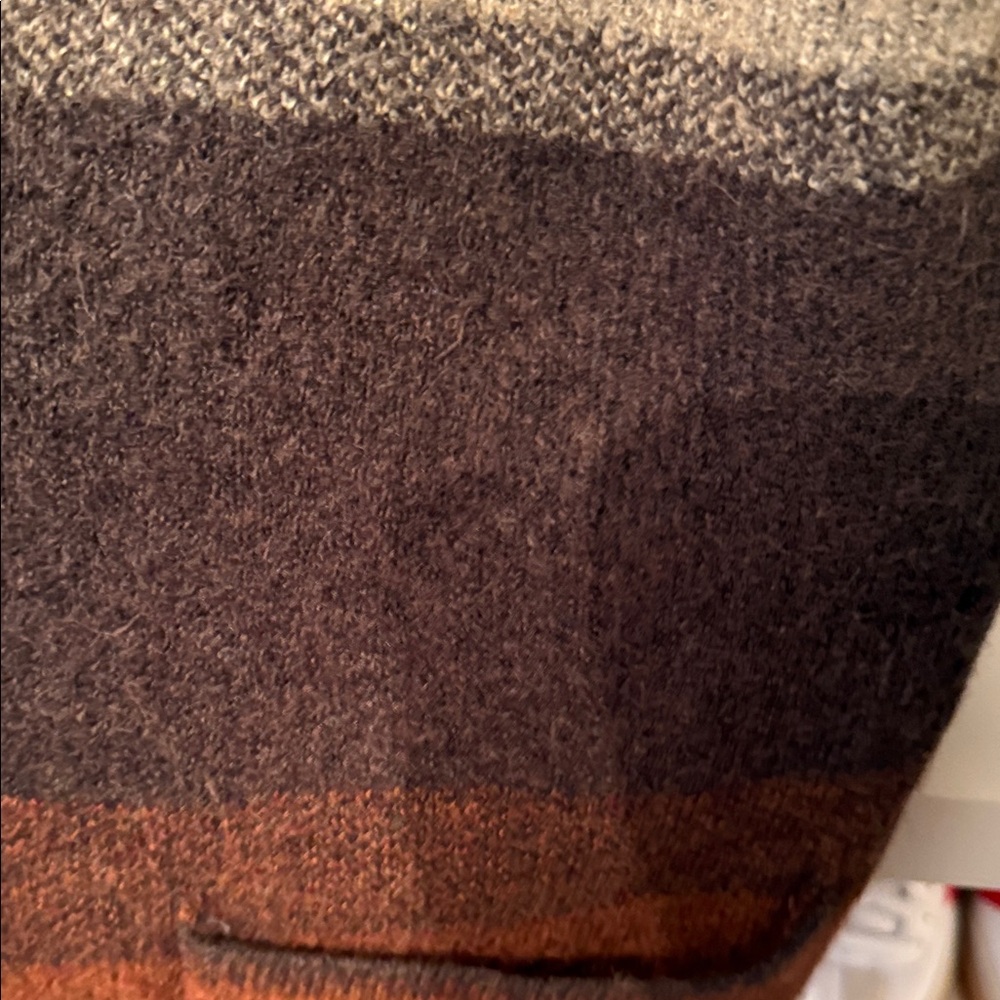 Carly Jean Los Angeles Warm Brown Knit Cardigan - Picture 7 of 7